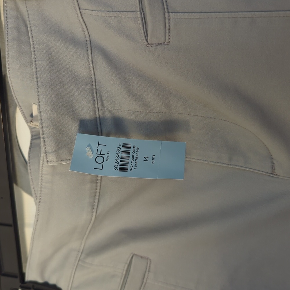 NWT LOFT Outlet Pants Size 14P